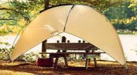  The dome shaped dining shelter